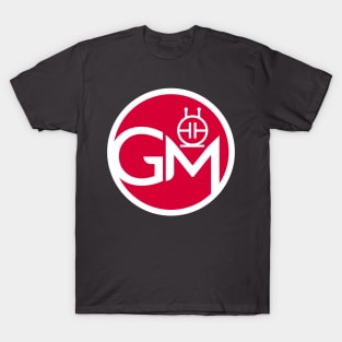 Growler Media Logo Round Red T-Shirt